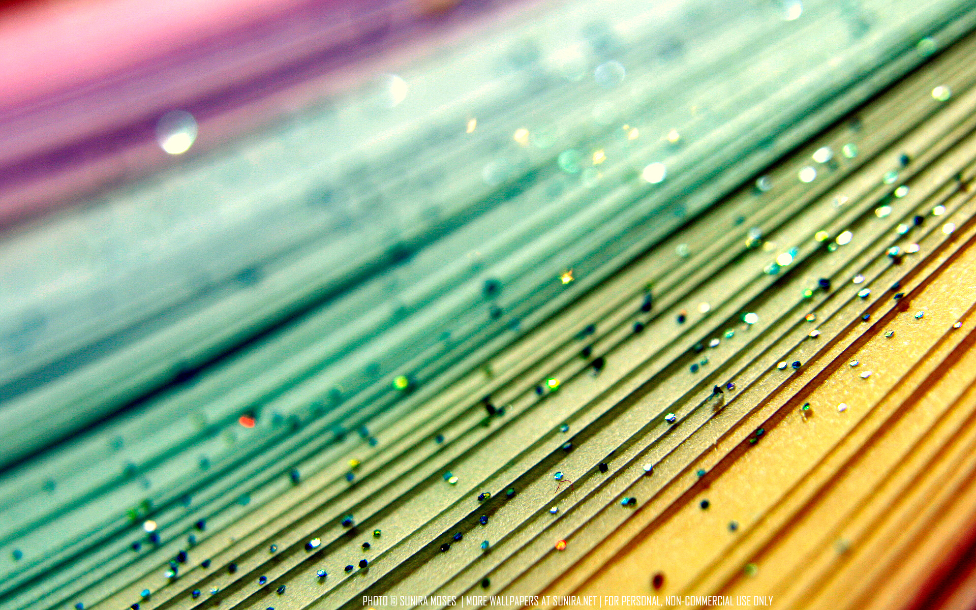 glittery textured surface