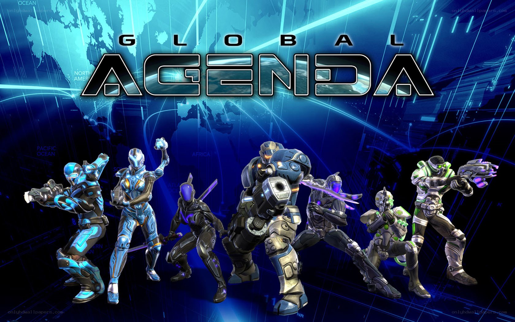 Global Agenda game characters