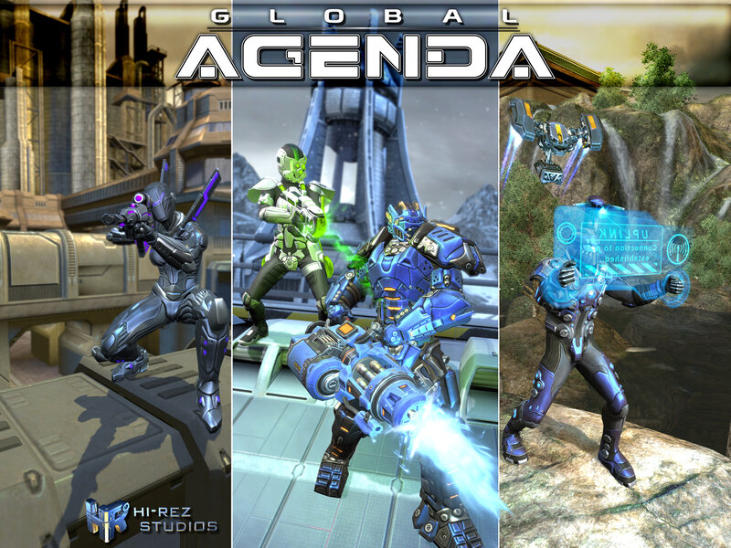 Global Agenda game characters
