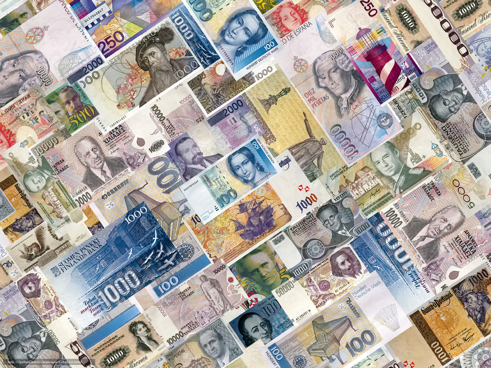 Global currency collection