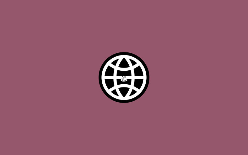 global handshake icon
