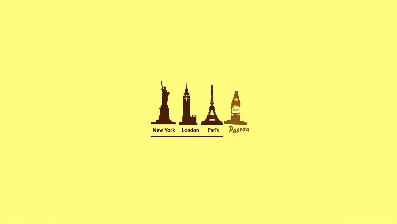 global landmarks and beer