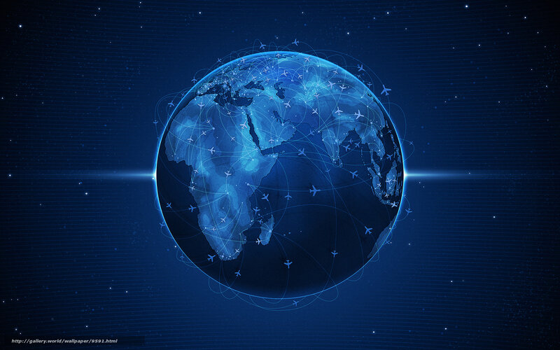Global network of flights