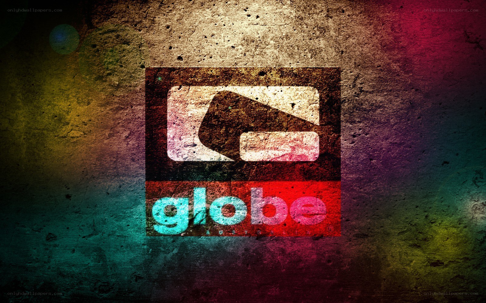 Globe Australia logo on textured wall
