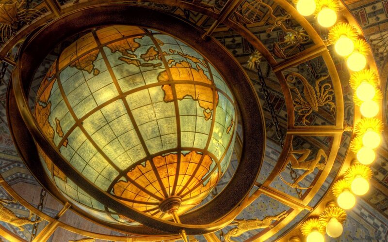 Globe Chandelier