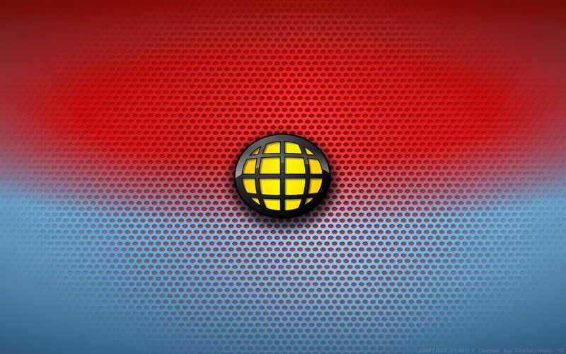 Globe Icon on Gradient