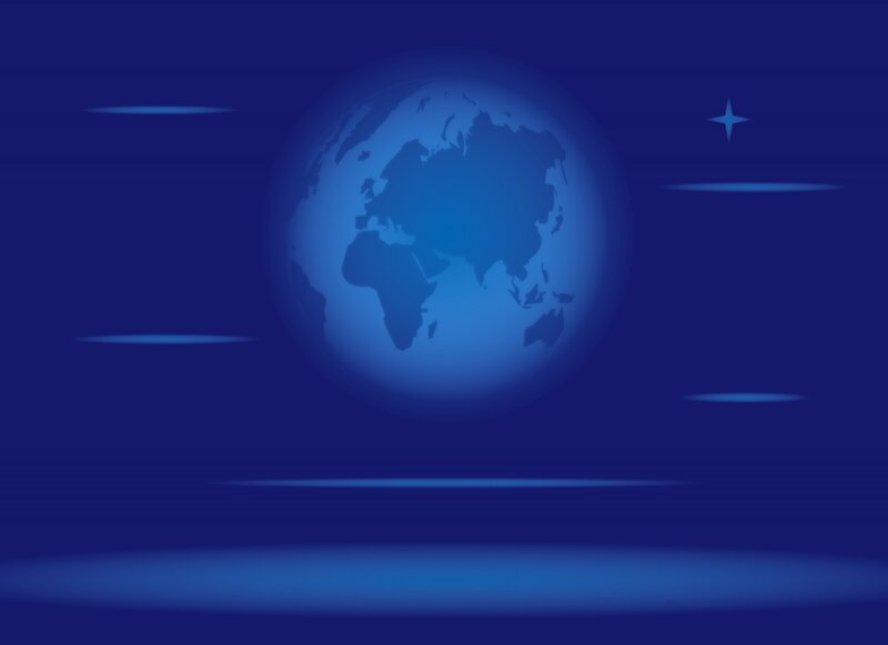 Globe in Space