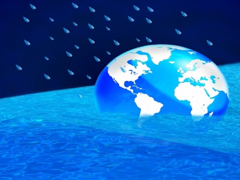Globe in Water