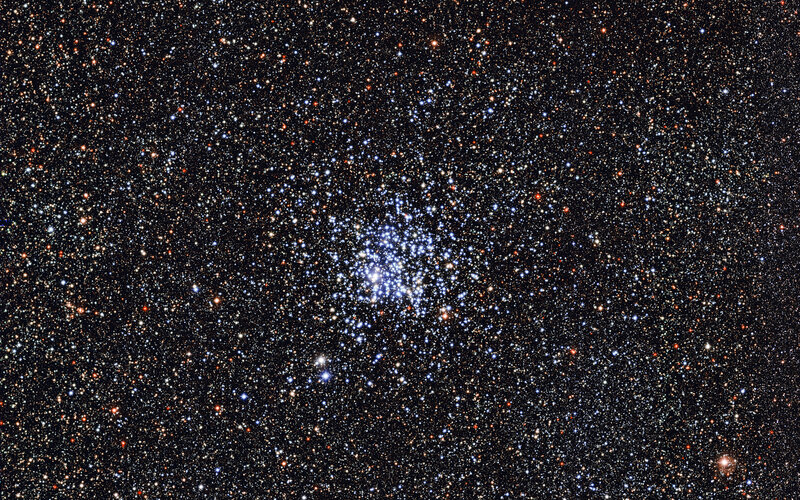 Globular Star Cluster — Black, Cosmic, Night, Photograph