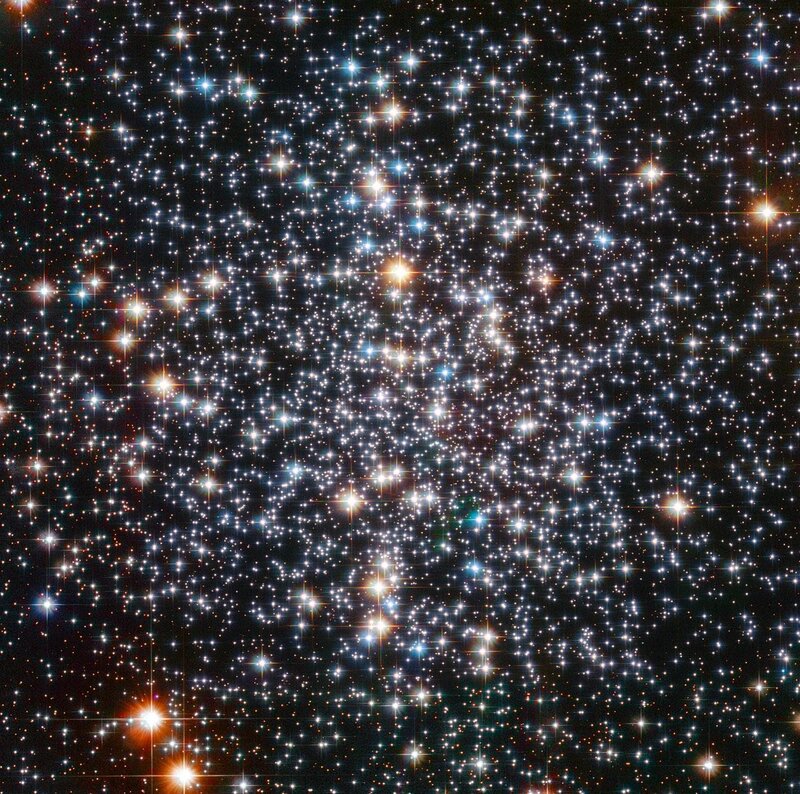 Globular Star Cluster — Black, Dramatic, Night, Photograph, Stars