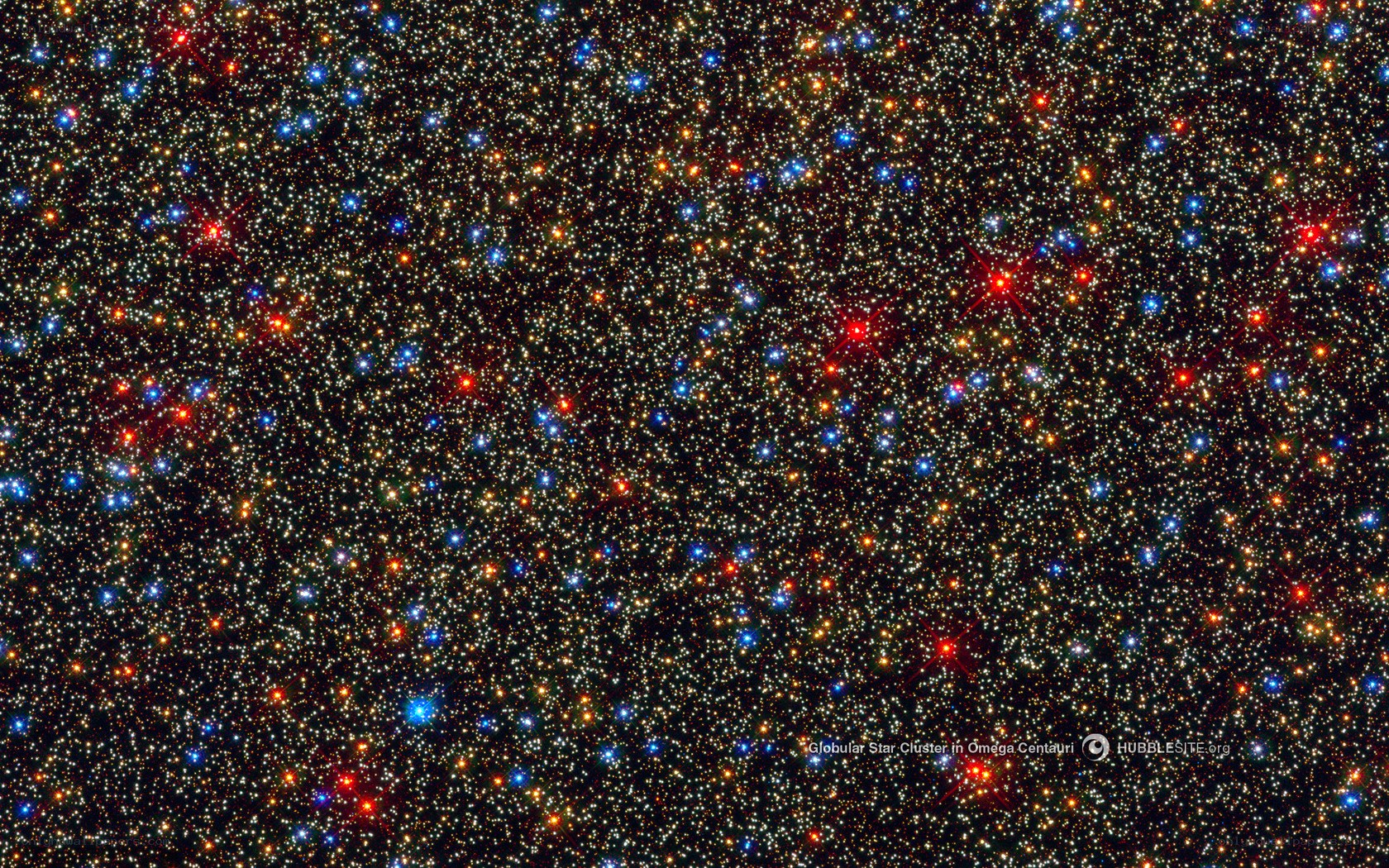 Globular Star Cluster in Omega Centauri