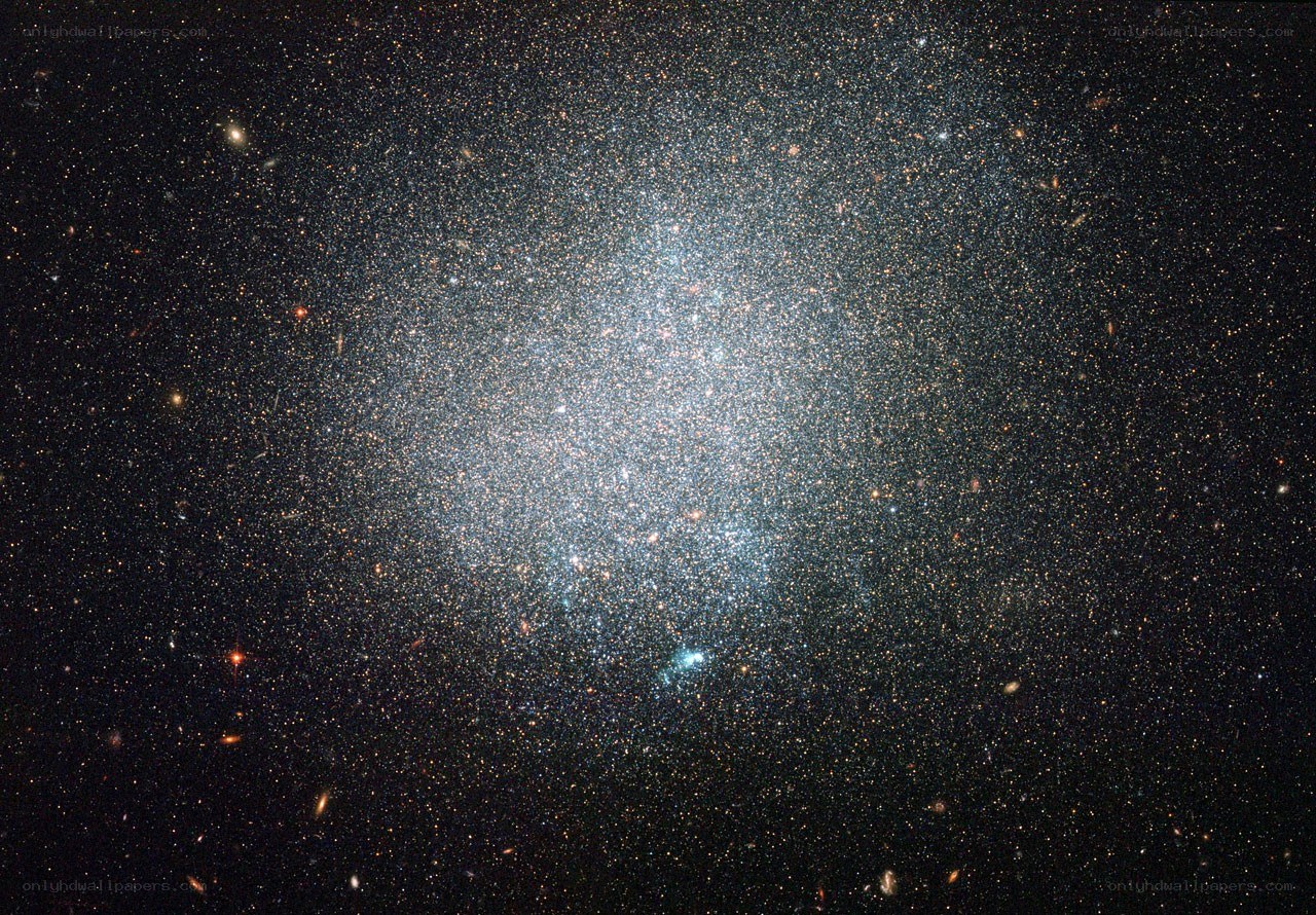 Globular star cluster in space