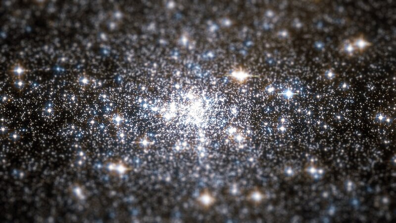 Globular Star Cluster — White