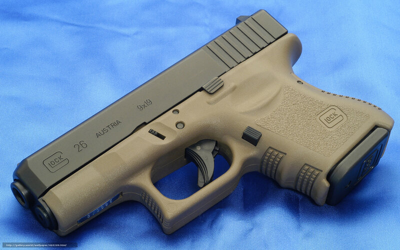 Glock 26 Pistol — Tan
