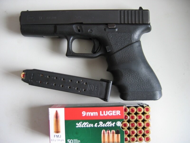 Glock Pistol with Ammunition — Black
