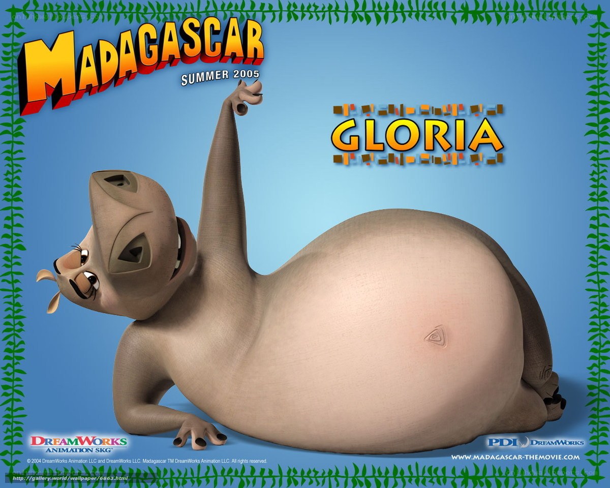 Gloria the hippo from Madagascar
