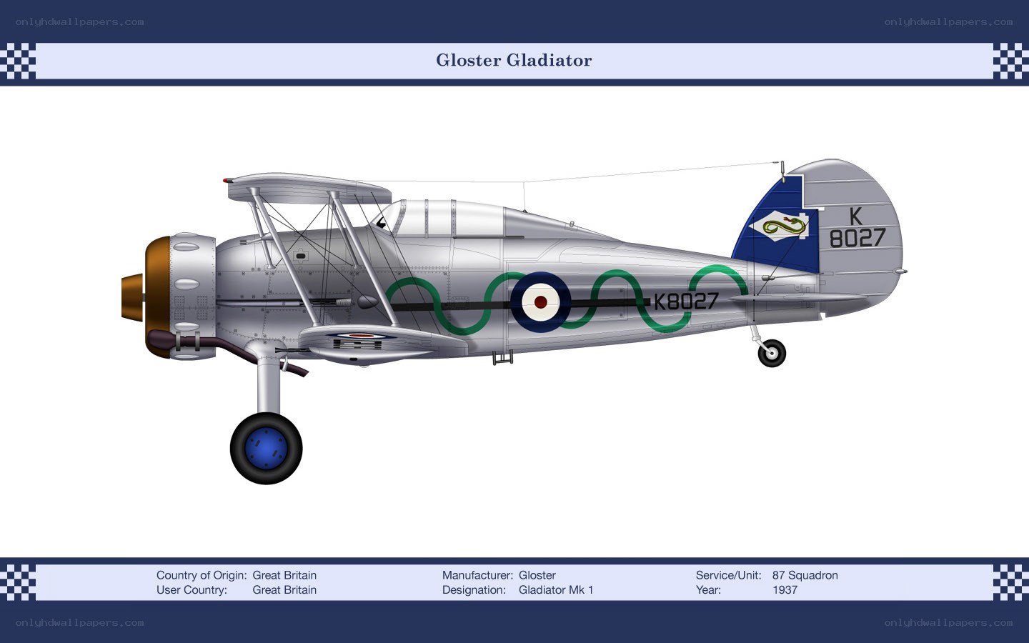 Gloster Gladiator aircraft
