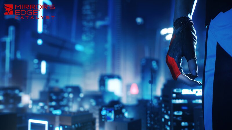 Gloved Hand in City