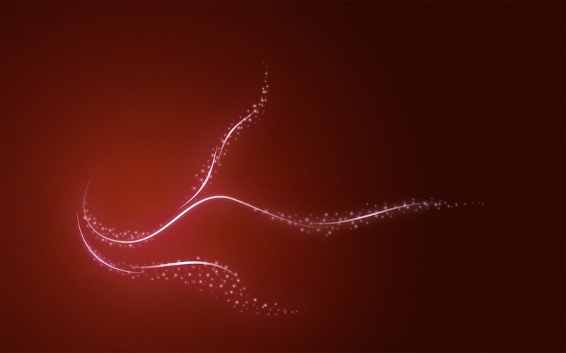 glowing abstract light trails