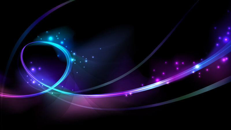 Glowing Abstract Lines — Purple, Dynamic, Light Streaks