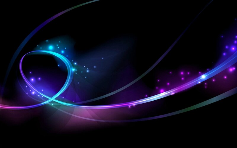 Glowing Abstract Lines — Purple, Dynamic, Light Trails