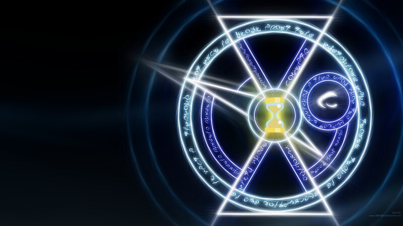 Glowing Alchemical Circle