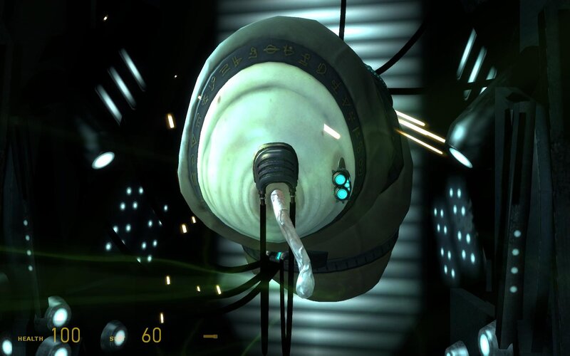 Glowing Alien Device