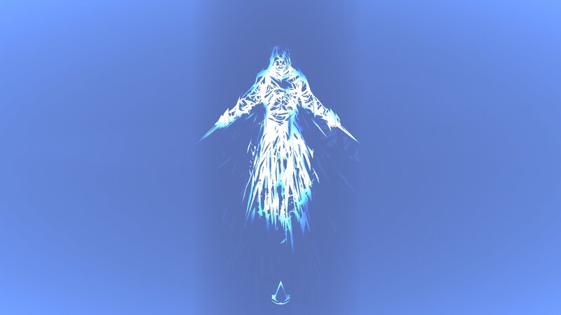 Glowing Assassin Figure