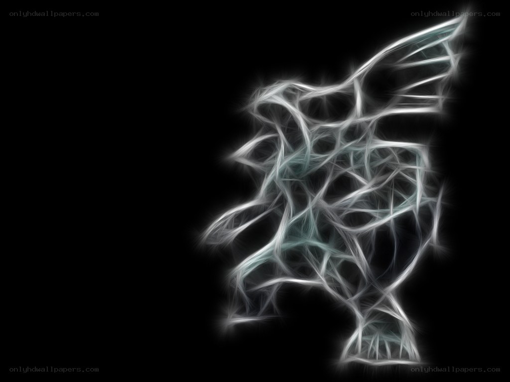 glowing bird figure