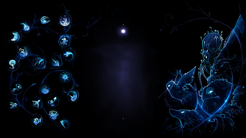 Glowing Blue Creatures — Mystical