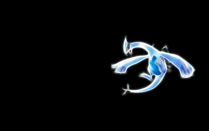 Glowing Blue Dragon — Dramatic, Digital Art, Black Background