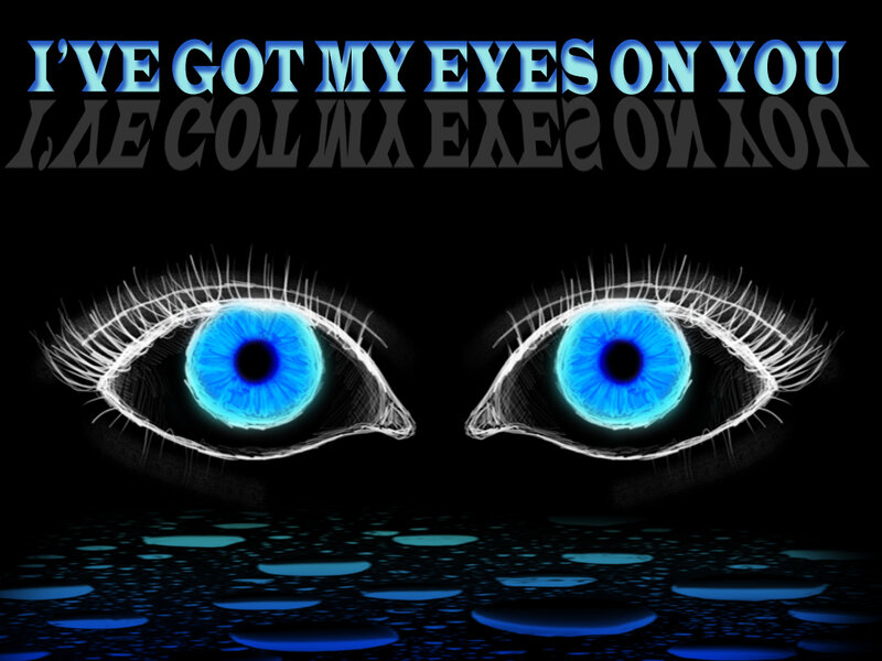 Glowing Blue Eyes