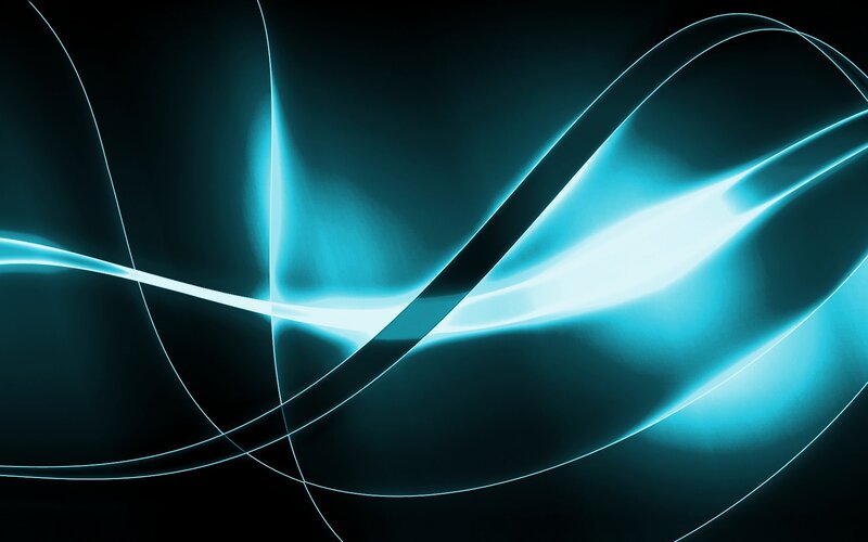 Glowing Blue Light Lines — Dynamic