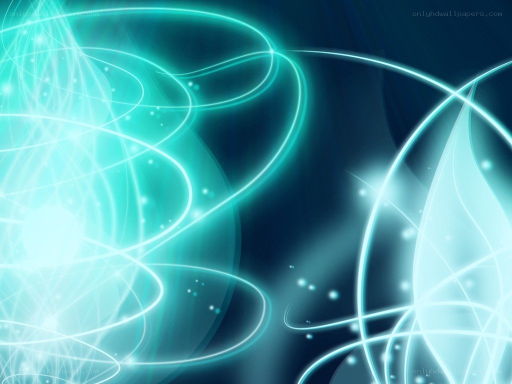glowing blue light swirls