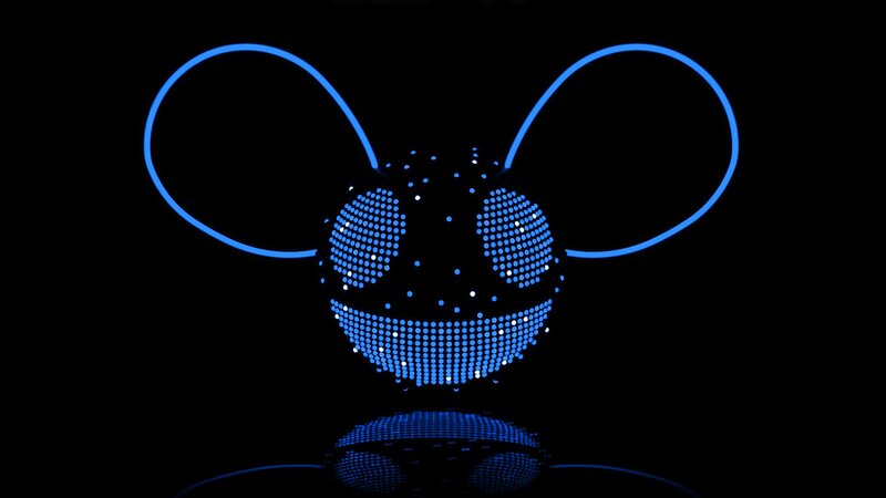 Glowing Blue Mask — Dark, Futuristic