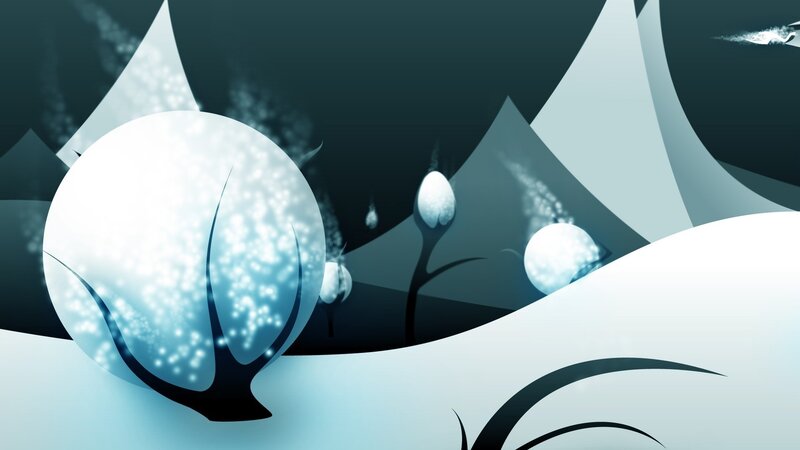 Glowing Blue Orbs