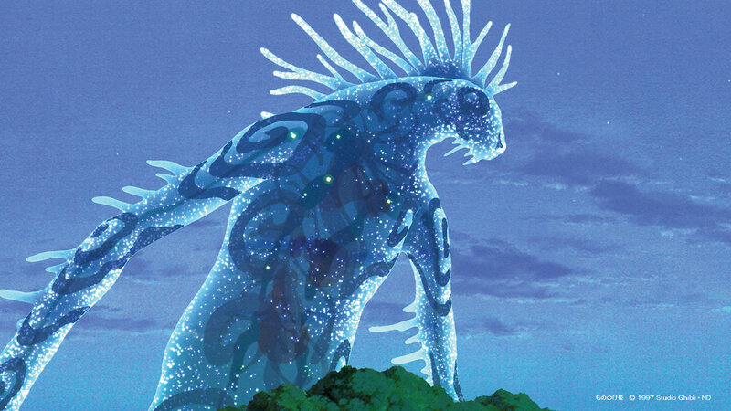 Glowing Blue Sea Creature
