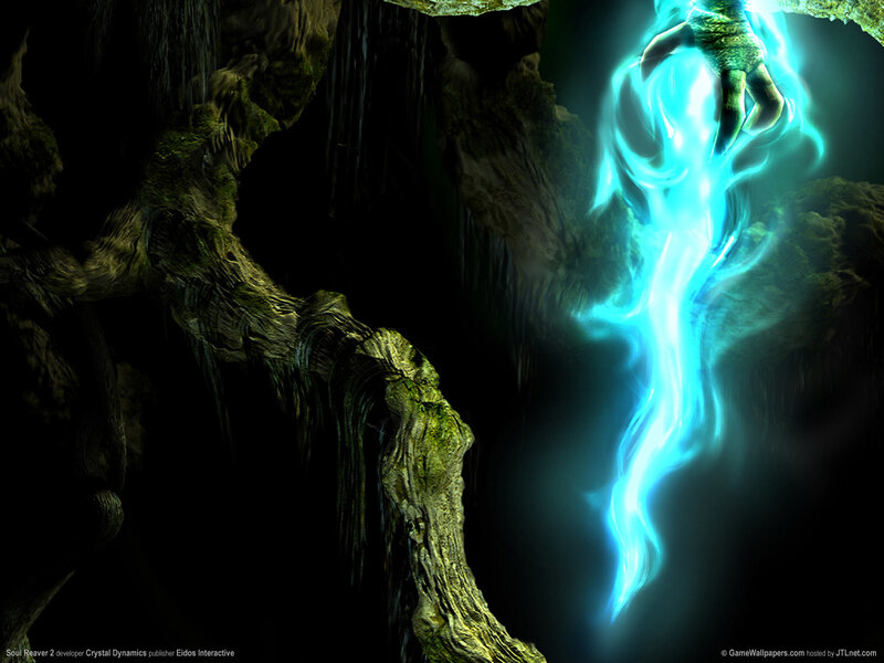 Glowing Blue Spirit