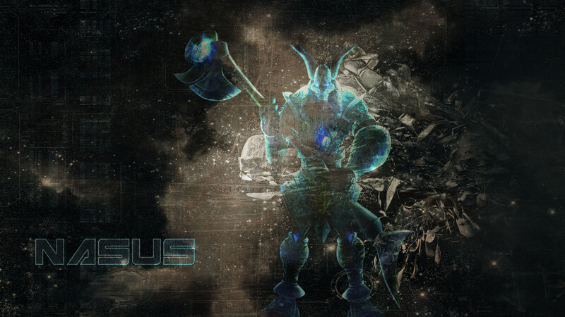 Glowing Blue Warrior