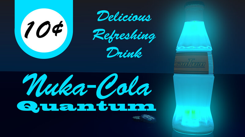 Glowing Bottle of Nuka-Cola