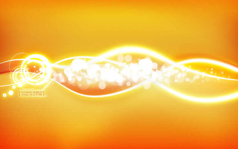 Glowing bubbles abstract background