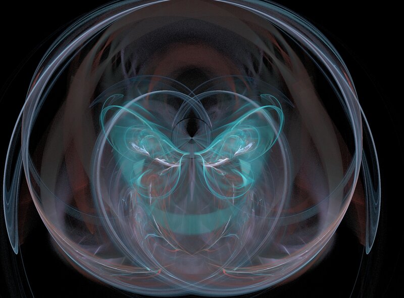 Glowing Butterfly Fractal