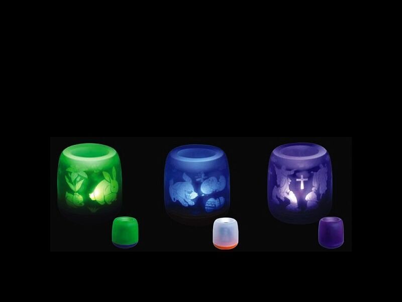 Glowing Candle Holders