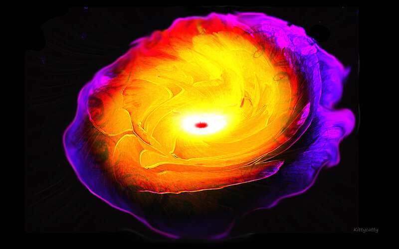 Glowing Celestial Sphere
