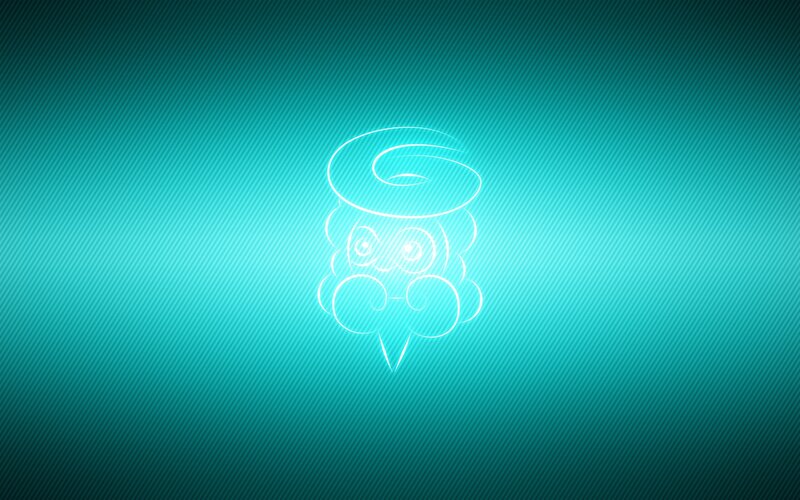 glowing character outline