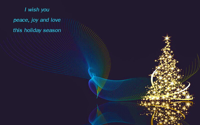 Glowing Christmas Tree — Purple