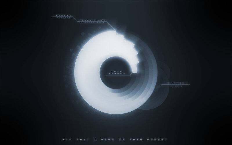 Glowing Circular Graphic