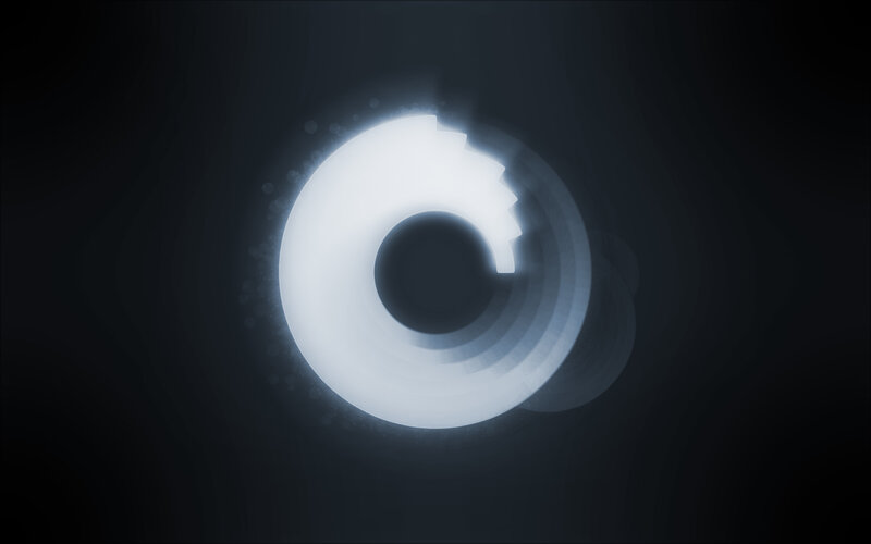 Glowing Circular Object