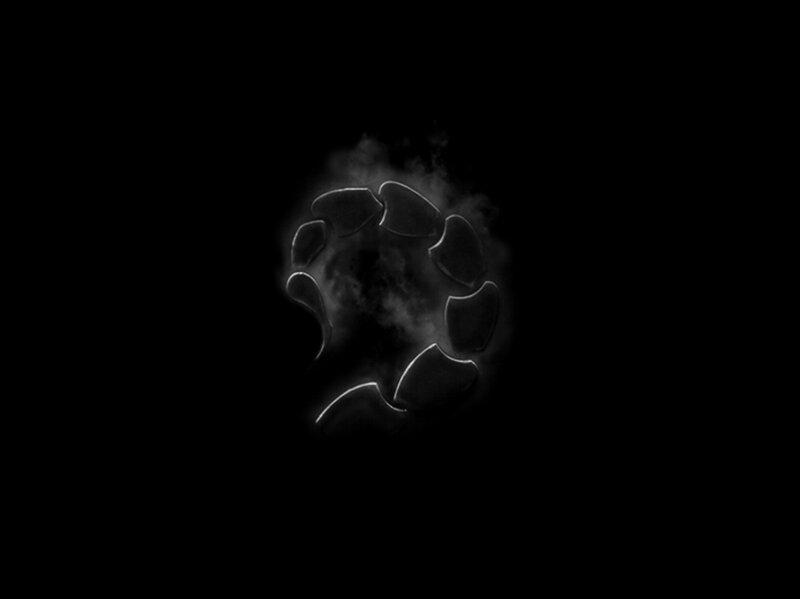 Glowing Circular Pattern