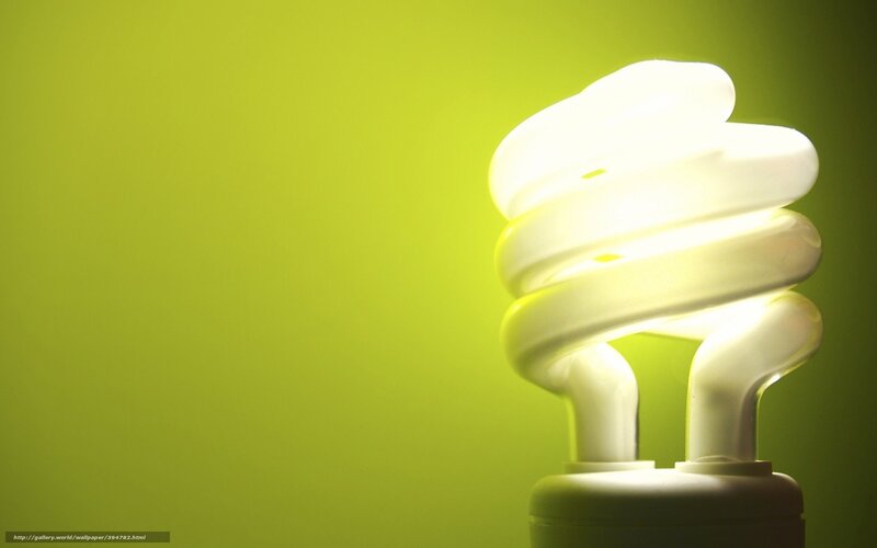 glowing compact fluorescent lamp